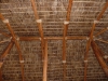 Detail of the palapa roof construction