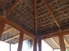 Notice the palapa is surrounded by windows, but the corners are not sealed so the palapa is always nice and fresh, but not windy