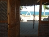 Another view towards the beach from the palapa living room