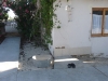 The outside shower