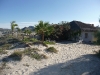 View from the beach to the palapa