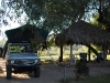 Our setup by the little palapa