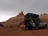 First night camping in Utah