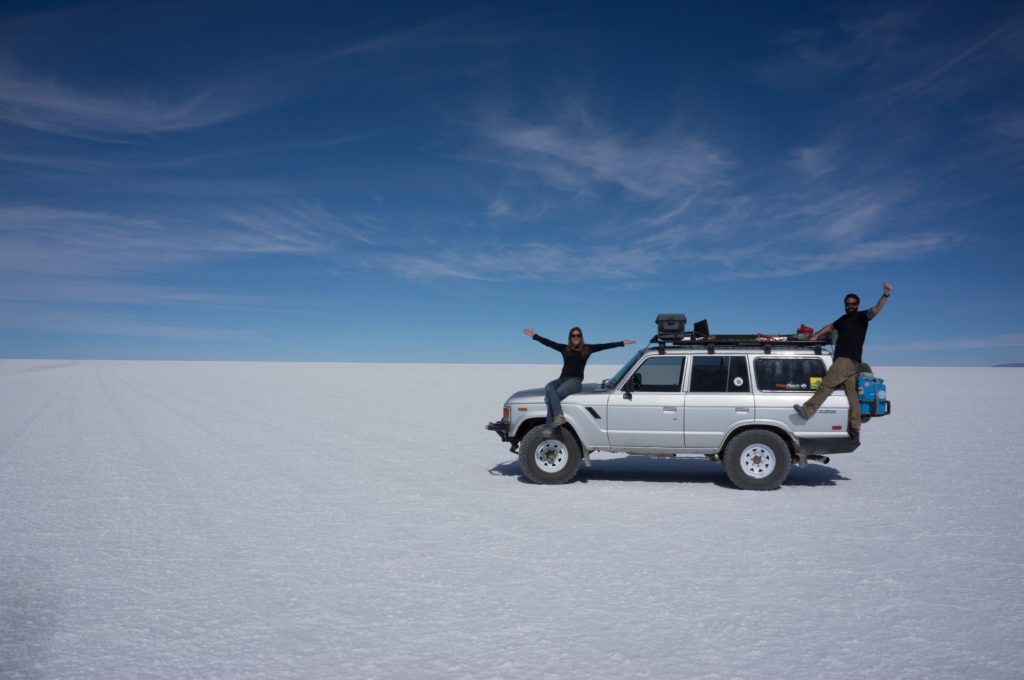 The Salar de Uyuni, Bolivia