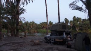 Our spot by the river in San Ignacio